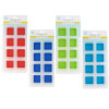 ICE CUBE TRAY JUMBO 8-SQUARE 4ASST COLORS TCD MAKES APPROX 2X2IN ICE CUBES ICE CUBE TRAY JUMBO 8-SQUARE 4ASST COLORS TCD MAKES APPROX 2X2IN ICE CUBES