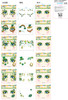 FACE ART ST PATRICKS 6AST DESIGN 12PC MDSGSTRIP/PB INSERT CARD AGE 12+