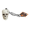 CHAIN W/SKULL LIGHT-UP EYESPLASTIC 22IN L/BATTERIES INCLUDED HLWN HDR