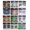 FACE ART HALLOWEEN 12 ASSORTED DESIGNS ON MERCH STRIP