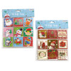 GIFT TAGS 18CT CHRISTMAS 2 ASTPOP-OUT HOTSTAMP SELF-ADHESIVE/XMAS PBH