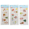 GEL CLING STICKERS LITEUP CHRISTMAS 3AST IN TRY-ME PKG 24IN L 2-CR-2032 BATTERIES INCLUDED PB/INSERT