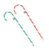 CANDY CANE PLASTC TRANSLUCENT RED/GREEN TUBE 32IN XMAS 28 RED/20 GRN PER CASE