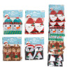 GIFT CARD HOLDER FELT 2PK NOVELTY XMAS 4AST 3X5IN MDSGSTRIP/PBSLV