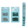 ORNAMENT HOOKS 150CTGREEN/SILVER 12PC MDSG STRIP/PBSLV NO AMAZON SALES