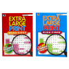 WORD FIND EXTRA LARGE 80 PG 2 TITLES IN COUNTER DISPLAY