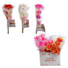 ROSE LIGHT UP METALLIC IRRID PLASTIC 3AST IN PDQ 10IN H 2/LR44 BATTERY INC