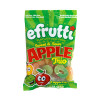 EFRUTTI SWEET AND SOUR APPLE TRIO GUMMIES 3.5 OZ PEG BAG