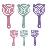 HAIR BRUSH KIDS DETANGLE SPIRAL 3AST CLRS/HBA HT HAIR BRUSH KIDS DETANGLE SPIRAL 3AST CLRS/HBA HT