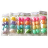 EASTER EGGS 4PK LG/8PK MED PEARLIZED/MARBALIZED 6AST/EASTER INSERT