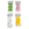 EASTER EGGS 6PK ANIMALS CHICK/PANDA/PIG/FROG PB/INSERT