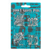 SAFETY PINS 100CT 4AST SIZES SEWING BLC