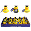 GRADUATION PVC DUCK 4AST IN 24PC PDQ