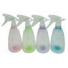 SPRAY BOTTLE 16.9OZ/500ML FROSTED 4AST COLORS CASE CUT CARTON GMHT