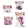 PARTY FAVOR PRINCESS 4AST 8PC EA WAND/BRACELET/RING & 4PC TIARA SET