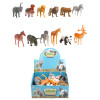 WILD ANIMAL FIGURES PLASTIC 12PC PDQ/HT 4+