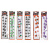 NECKLACE HALLOWEEN 6AST STYLES 3 LITEUP FUNCTIONS LED PB/INS