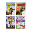 COLORING BOOKS UNICORN - DINOSAURS - FASHION FUN  3 ASSORTED IN FLOOR DISPLAY