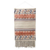 WALL HANGING TAPESTRY 30X50 ORANGE TRIANGLE 100%COTTON