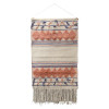 WALL HANGING TAPESTRY 30X50 ORANGE TRIANGLE 100%COTTON