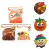 CRAFT SET KIDS HARVEST W/POM-POMS 3AST TURKEY/PUMPKIN/SCARECROW IN HARVEST PBH