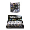 STRING LIGHT MINI LED 20CT 3AST IN 24PC PDQ/9 EA WARM OR COOL WHITE/6PCS MULTICOLOR/PILLOW BOX BATTERY NOT INCL
