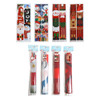 BANNER CHRISTMAS 2PC SET FRONT PORCH/SIDE LIGHT/ENTRYWAYS  4AST 12X71IN PBH