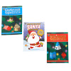 CHRISTMAS BOOKS A DAY IN THE LIFE OF SANTA (16) AND CHRISTMAS PAPERCRAFTS (32) IN 3 POCKET FLOOR DISPLAY