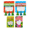 CHRISTMAS WORD FINDS 2 DIGEST (48) AND 2 FULL SIZE (36) IN 7 POCKET FLOOR DISPLAY