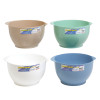MIXING BOWL 115 OZ 3400ML 4 NEW COLORS GREEN BLUE BEIGE WHITE