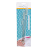 BRUSH SET 6PC FOR BOTTLES/STRAWS ON RING 2EA SM 6.75/MED 9/LG 10.25IN B&C ART