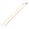 DRIVEWAY MARKER 48IN POLE W/REFLECTOR 2AST ORANGE/YELLOW HRDW LABEL