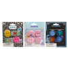 ERASERS 4PK NOVELTY 3AST THEMES EA ON OWN CARD ART
