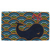 DOORMAT 17X29 WHALE COCONUT COIR/PVC