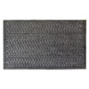 DOORMAT 18X30 HOG CHEVRON DARK GRAY POLYPROPYLENE/PVC