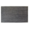 DOORMAT 2X3FT CHEVRON HOG DARK GRAY POLYPROPYLENE PVC