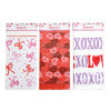 TABLECOVER VALENTINE 54X108 BORDER PRINTS 3AST PLASTIC/PRTD PB