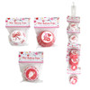BAKING CUP VALENTINE 50CT 2IN DIA 3AST/12PC MDSGSTRIP