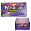 MIKE & IKE THRILL RIDE MIX 4.25 OZ THEATER BOX IN COUNTER DISPLAY