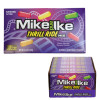 MIKE & IKE THRILL RIDE MIX 4.25 OZ THEATER BOX IN COUNTER DISPLAY