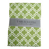 TABLECLOTH  60X120 W/ZIPPER GREEN LATTICE INDOOR/OUTDOOR WATER/STAIN RESISTANT 100%POLYESTER