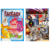 COLORING AND ACTIVITY BOOK FANTASY/ROBOBEASTS 2 ASST TITLES IN 48PC FLOOR DISPLAY