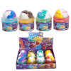 CLAY & SLIME DUO 4AST PLANET PLAY KIT 250G TOTAL PER BOTTLE/12PC PDQ
