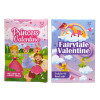VALENTINE CARDS 32CT GIRLS 4AST STYLES W/STICKERS COLOR BOXED/24PC PDQ