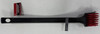 BBQ GRILL BRUSH 17IN PLASTIC HANDLE W/NEW NYLON BRISTLES BBQ HT