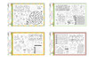 PLACEMATS PAPER EASTER ACTIVITY 12 SHEET/4AST DESIGNS 14X10IN PBH