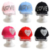 HAT LOVE/HEART BLING 6AST ADULT SIZE/HT