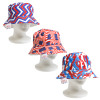 HAT PATRIOTIC BUCKET STYLE 3AST AMERICANA PRINTS/HT JHOOK