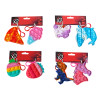 POPPER 2PK FUN NOVELTY SHAPES W/CLIP TIE-DYE COLORS/HEADER