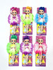 DOLL FAIRY DORABLE W/WINGS 9IN 6AST W/PETAL DRESS & COLORFUL HAIR EACH/TCD